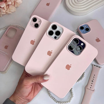 Sand Pink Silicon Case