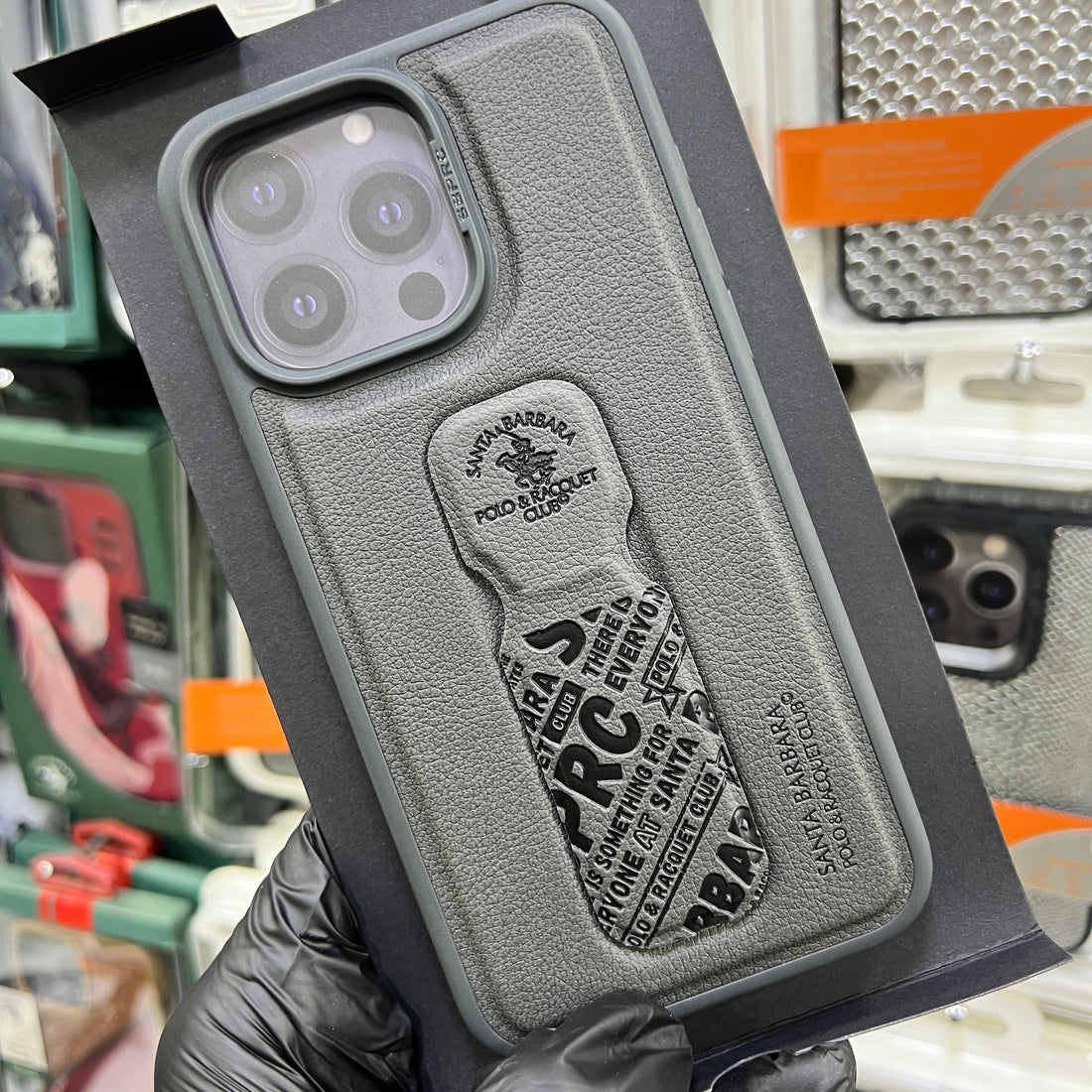 Polo Blaise Leather Back Case (Natural Titanium)